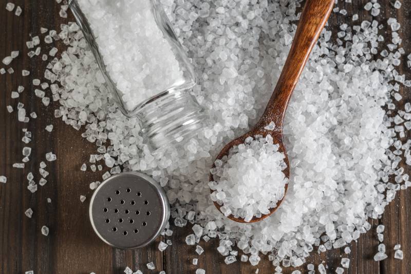 Using rock salt instead of sea salt may help reduce health risks like ulcers and high blood pressure.