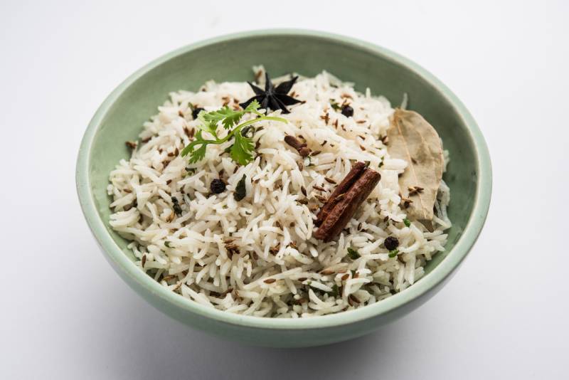 Aromatic rice with spices like cumin and pepper, boosting digestion and supporting immunity naturally.